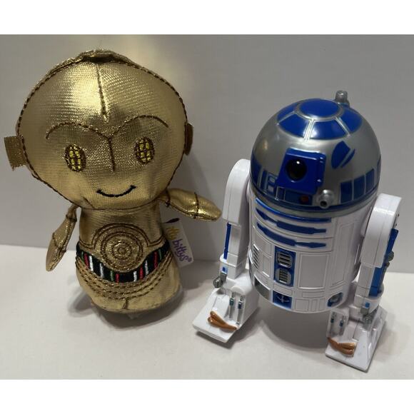 Star Wars Toys Lot action figures Lego Itty Bitty C-3PO Darth Vader R2D2 BB-8 - Picture 2 of 12